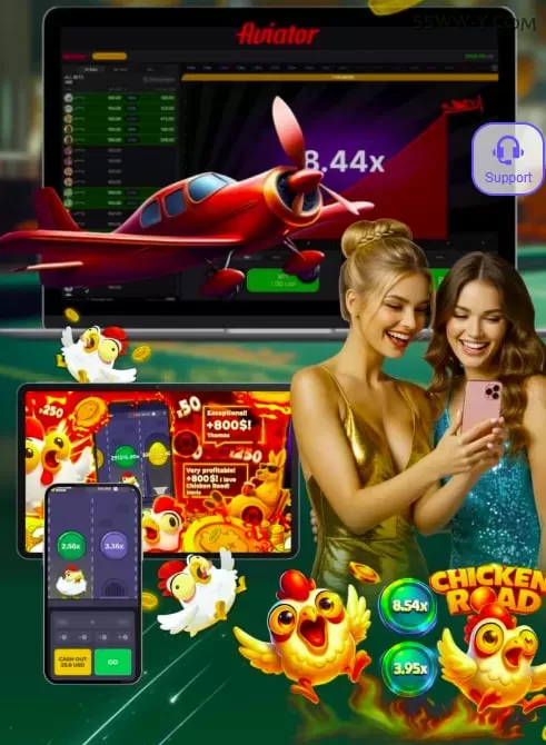 Aviator - Crash game popular na 55ww